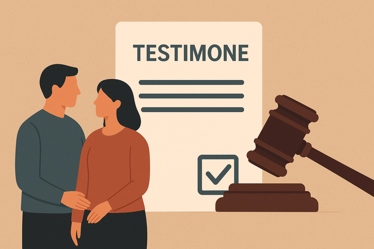 “Mio marito ha visto tutto!” – Il parente può davvero testimoniare in un incidente&nbsp;stradale?